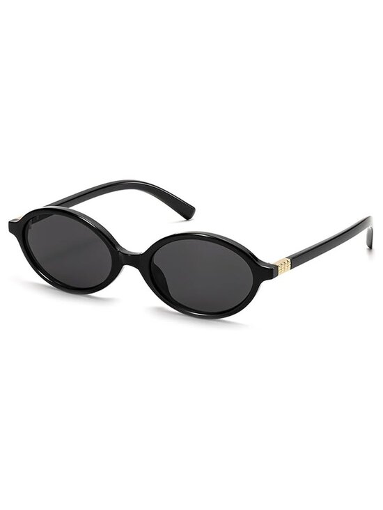 Retro Oval Sunglasses for Women Vintage 90s main image 5